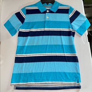 💙 NWOT Arizona Striped Polo